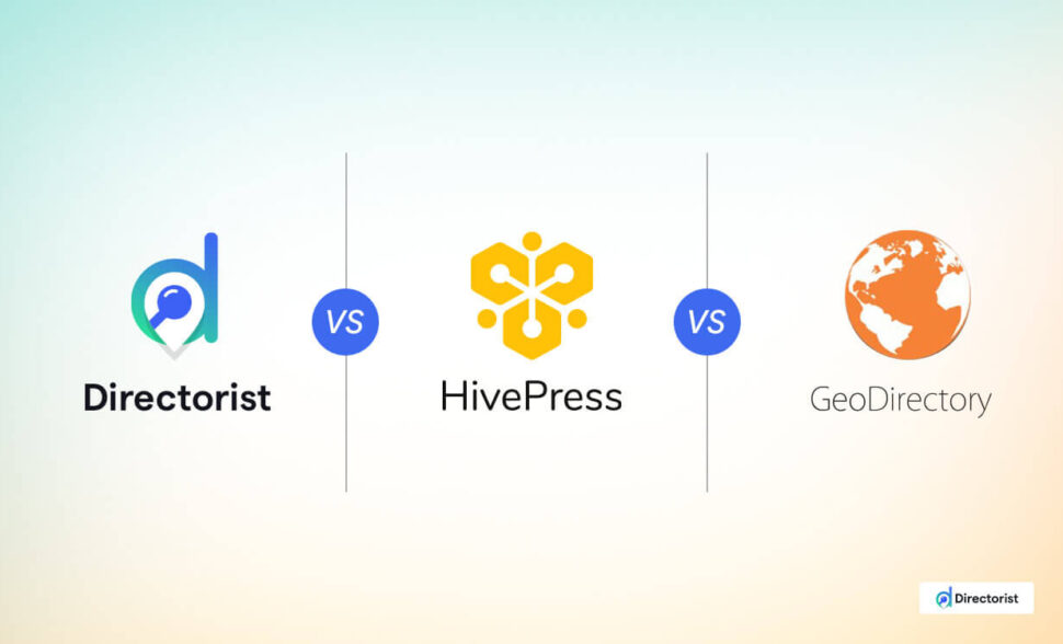 Directorist Vs HivePress Vs GeoDirectory