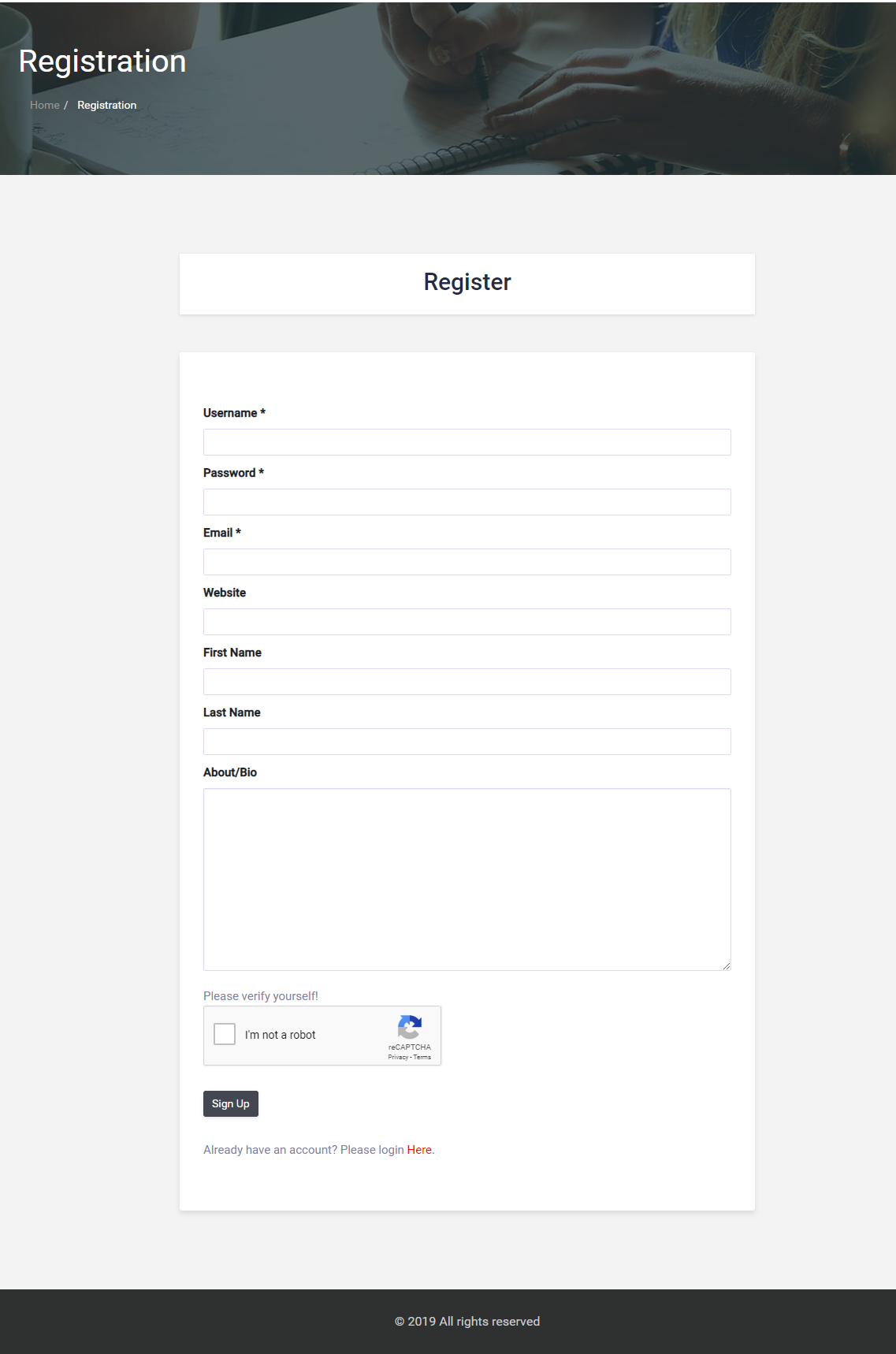 Directory listing website