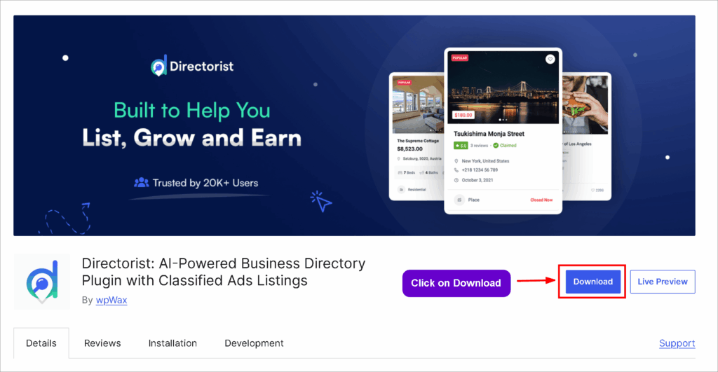 download directorist