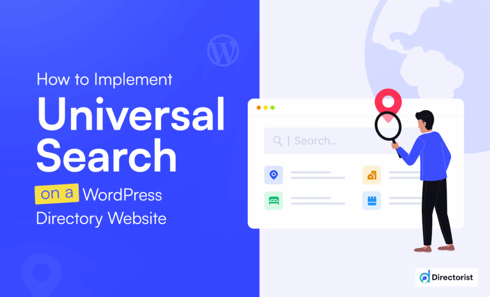 How to Implement Universal Search on a WordPress Directory Website